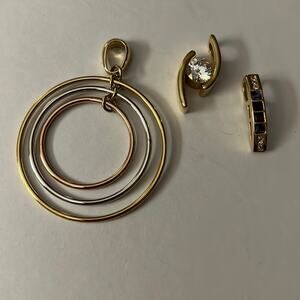 Lot of 3 Lia Sophia pendants